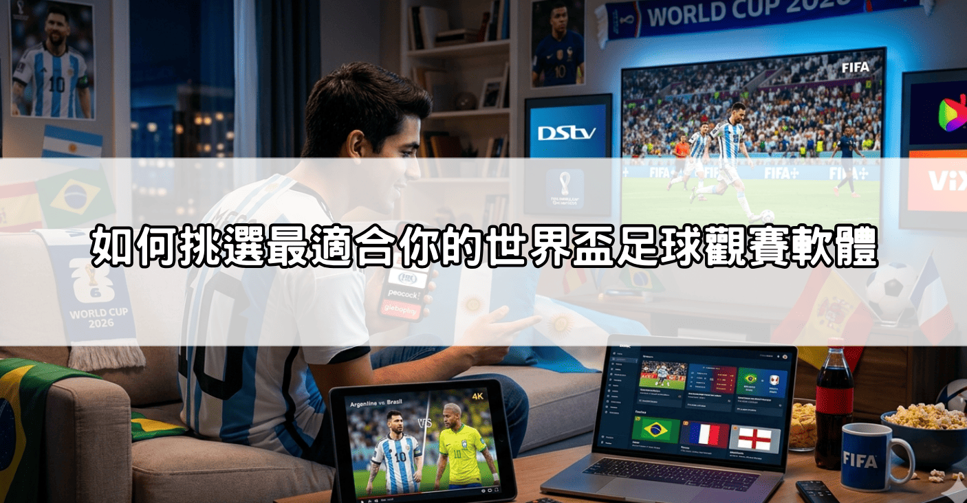 如何挑選最適合你的世界盃足球觀賽軟體